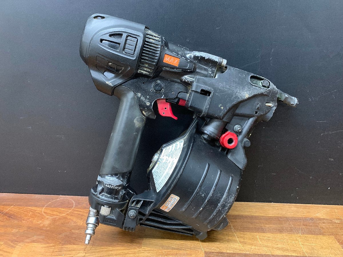 マックス 高圧釘打ちHN-65N2(D) エアー工具65mmネイル MAX 高圧釘打機（