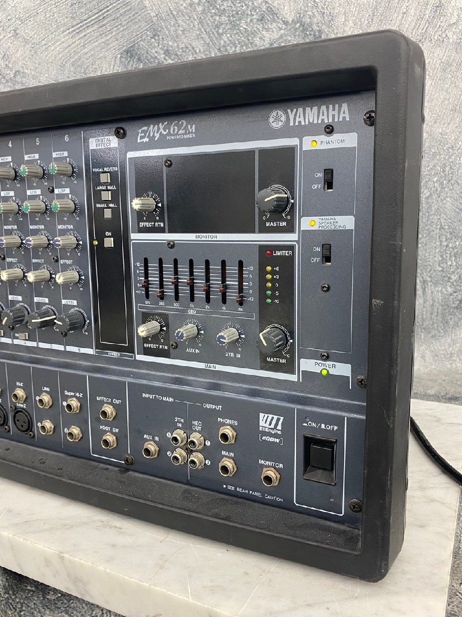 □t307 ジャンク☆YAMAHA EMX62M ヤマハ パワードミキサー YAMAHA