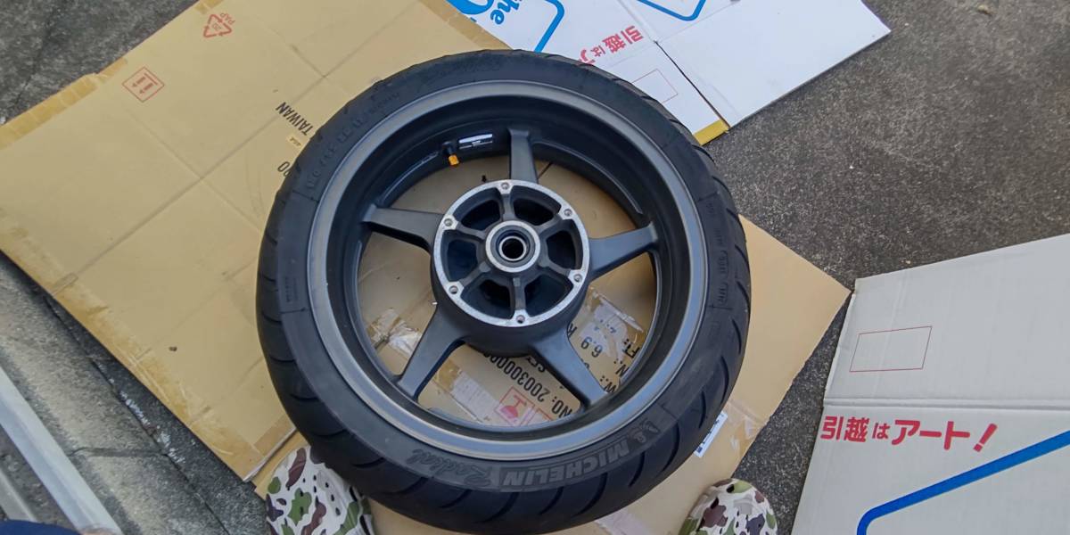 ホンダ CB1300SF/SB SC54 純正 フロントホイール、リヤホイールの前後