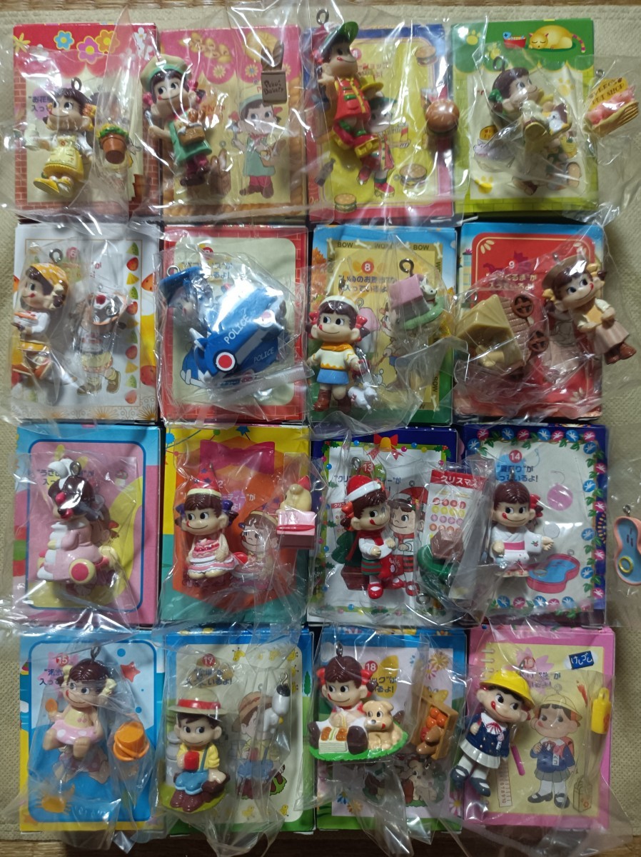 未開封★ミニミニペコちゃん★ペコポコランド★16種★フィギュア★ポコちゃん★不二家