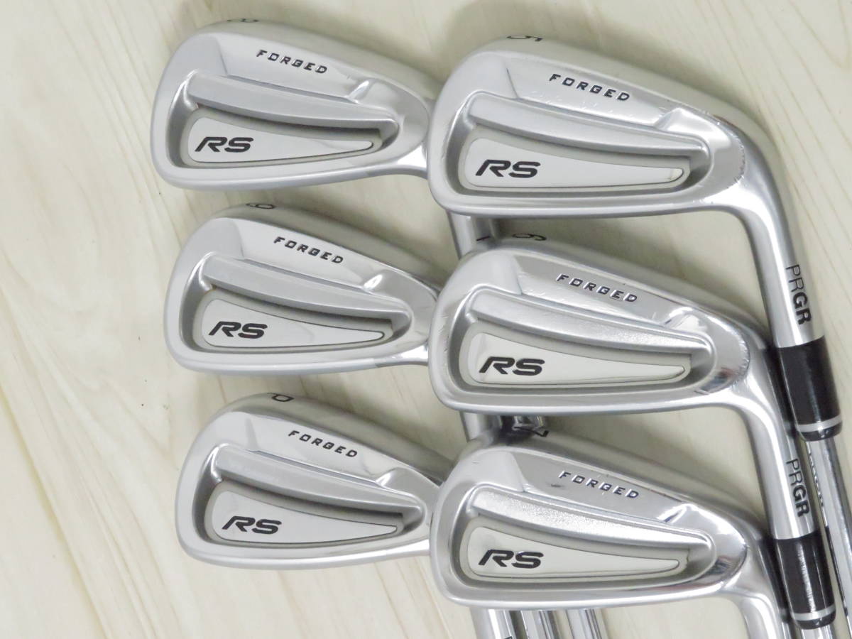 【美品】PRGR 2018 RS アイアン（5番・6番）2本セット 中古】プロギア 2018 RS アイアン 6本 ヘッドのみ PRGR ゴルフ