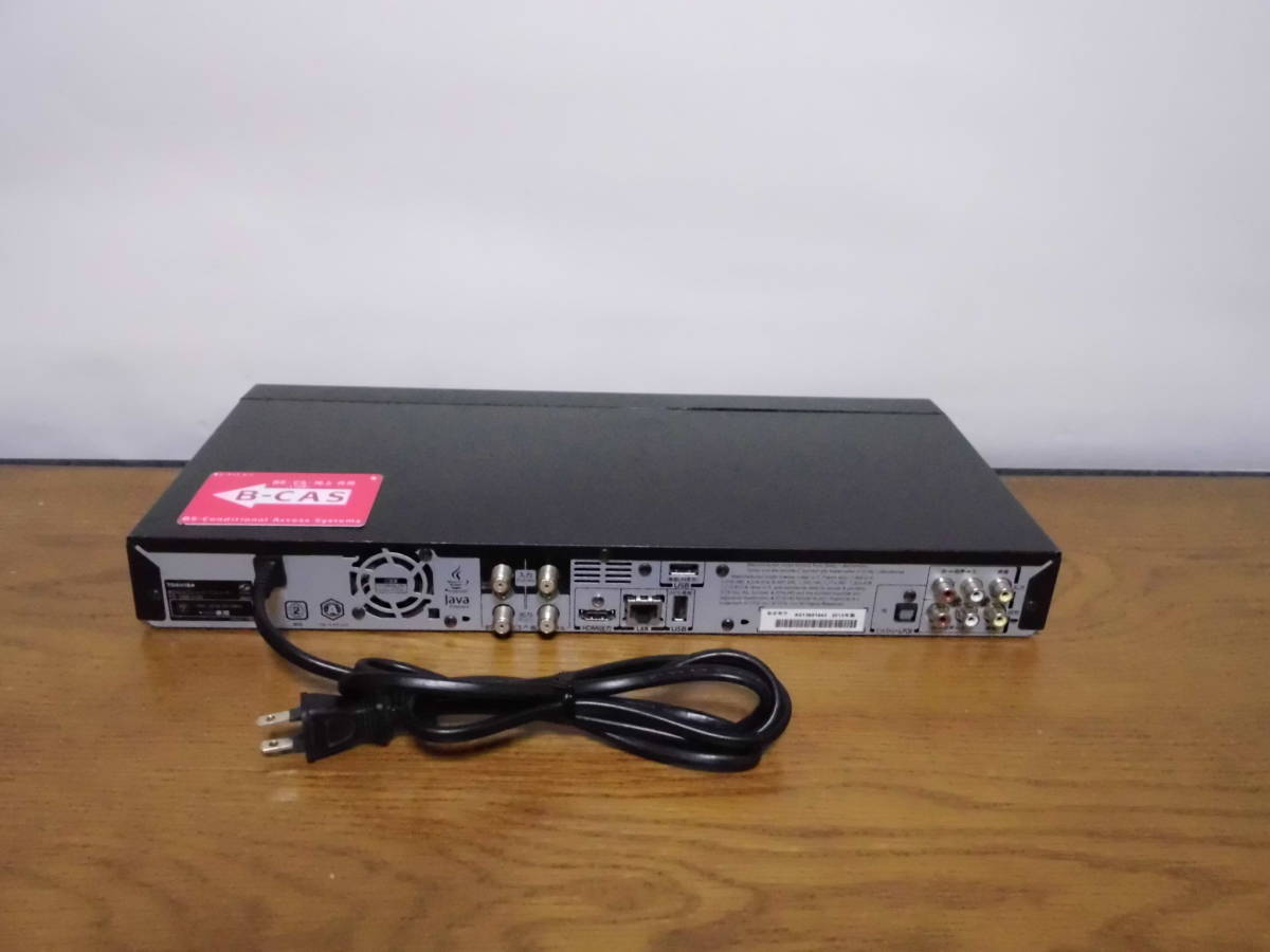 完動・付属品フルセット 東芝 REGZA W録 HDD内蔵ブルーレイ