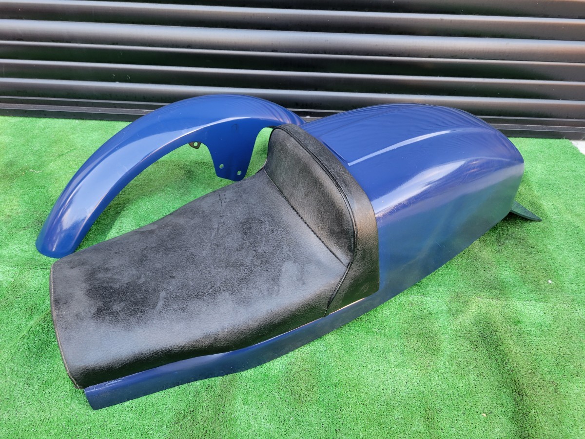 当時物 CB400Four シングルシート K&H 城北ホンダ　408　398 希少　カフェレーサー　FRP