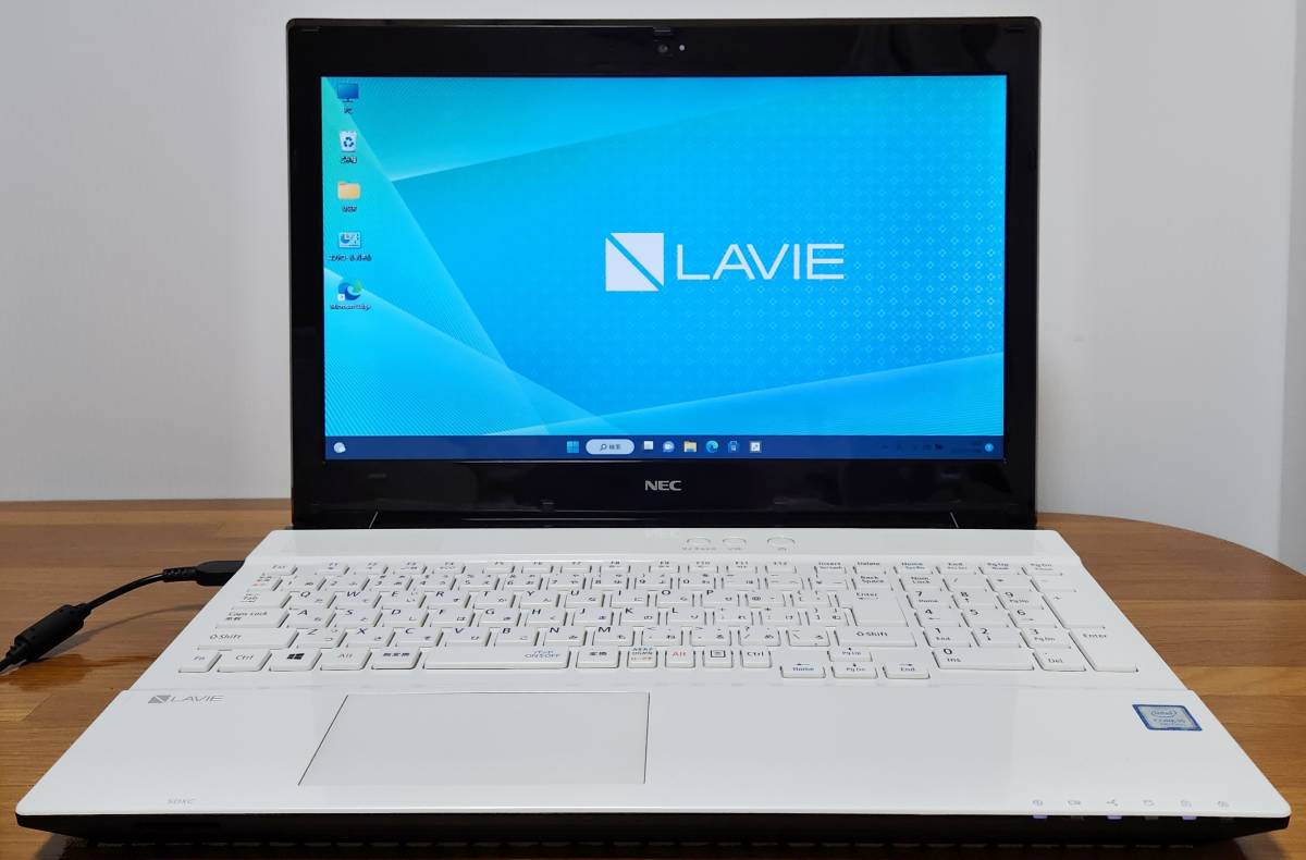 美品Win11 LAVIE GN254/i5/8G/SSD/DVD/WLAN/カメラ LAVIE