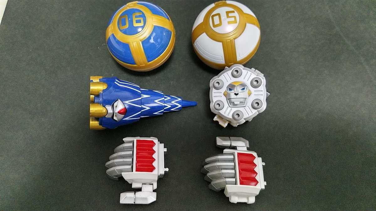 忍風戦隊ハリケンジャー DX 旋風神 中古品 一部欠品 カラクリボール 