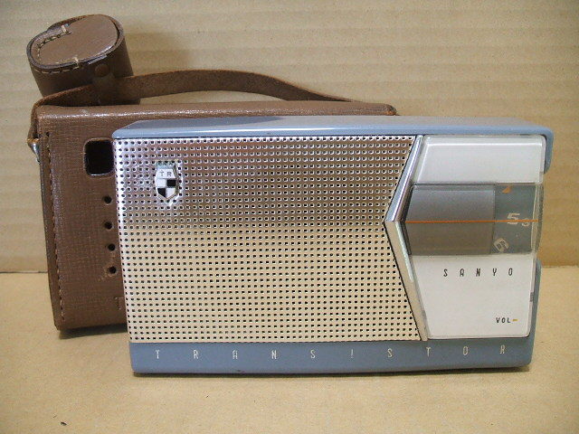 SANYO 6石ラジオ MODEL 6C-10 1958年 日本製 昭和のトランジスタラジオ