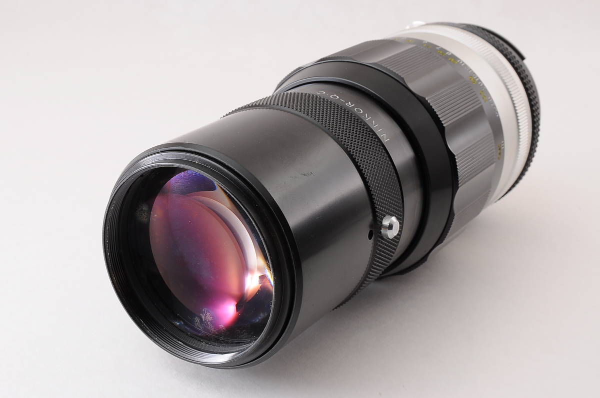 ニコン NIKON NIKKOR QC Auto 200mm F4 マニュアルフォーカス フィルムカメラ レンズ @2683