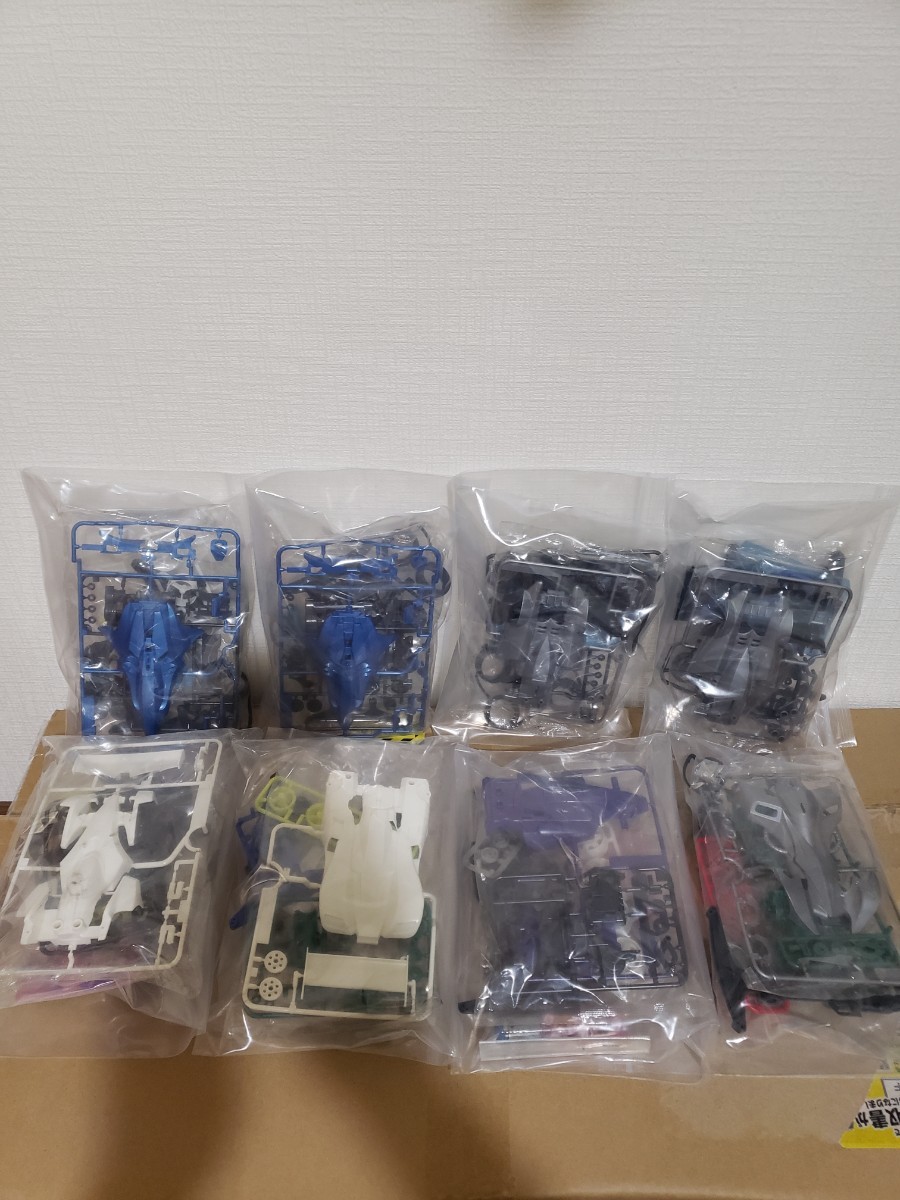 ミニ四駆 当時物未組立ジャンク8台セット ミニ四駆 プラモデル 【公式