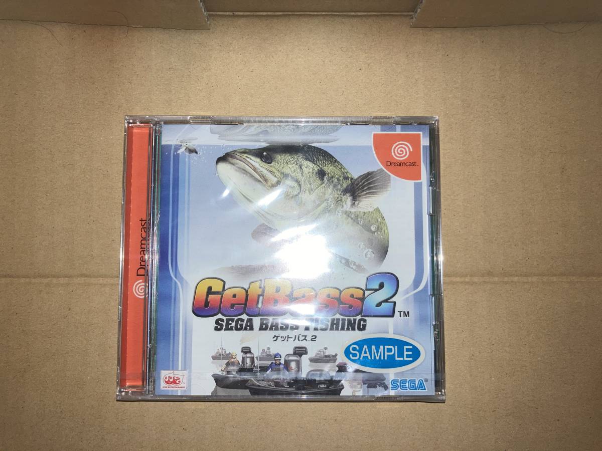 ドリームキャスト ゲットバス2 送料無料 ゲットバス2(Get Bass2) ドリームキャスト DC 激レア ゲット