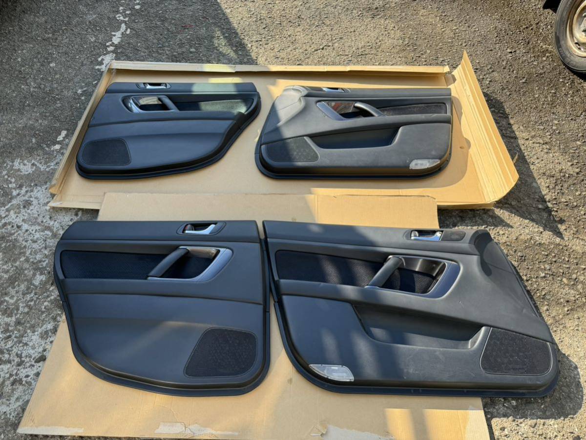 レガシィ　BP5 tuned by STI D型 ドア内装　ドア内張り　4枚セット　黒