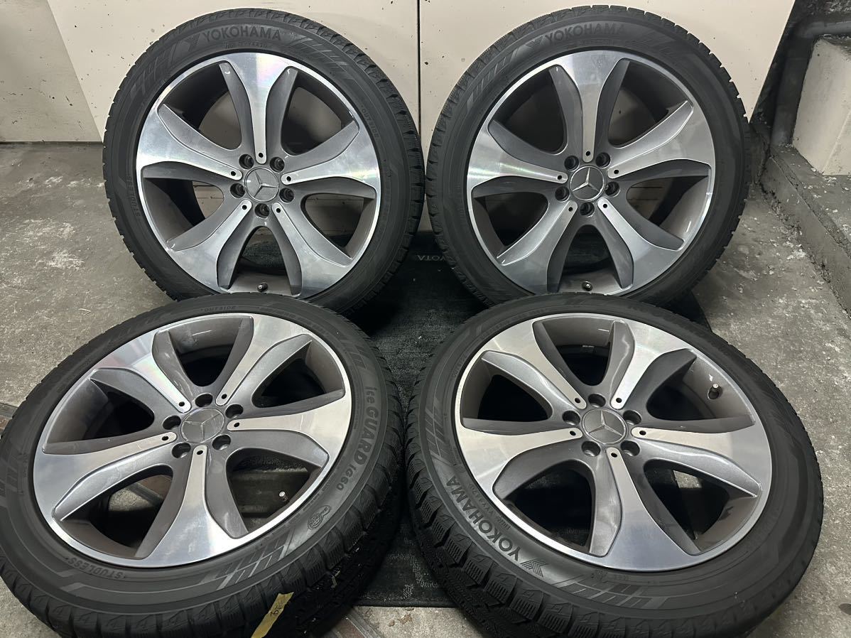 ★必ず売切ります★ メルセデスベンツ W223 Sクラス 純正 スタッドレスタイヤ 4本set 19インチ 245/45R19 2020年製造 A2224012502 室内保管