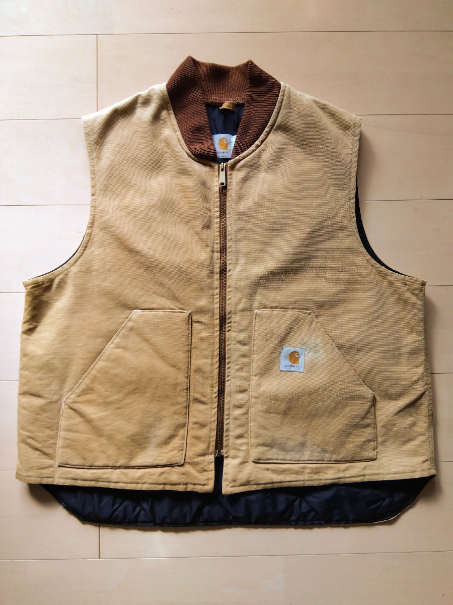 カーハート carhartt ダック ベスト ビンテージ古着 USA 【公式通販】
