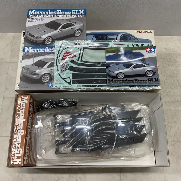 1円〜 タミヤ 1/10 電動RCレーシングカー メルセデス・ベンツ SLK