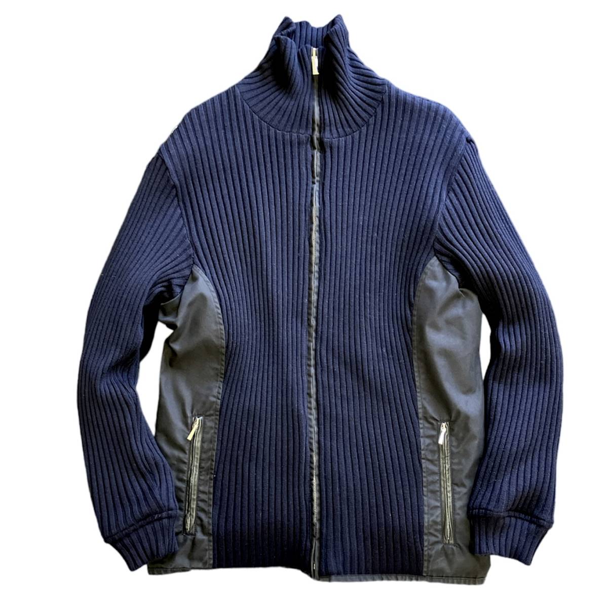 Dunhill リバーシブル ブルゾン ダンヒル ネイビー ライトグレー