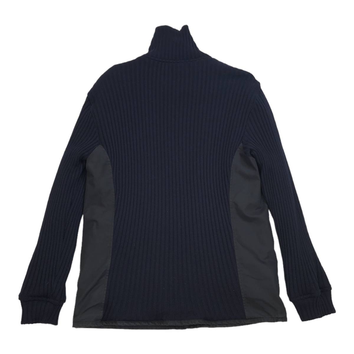 dunhill リバーシブル 異素材 ドライバーズ ニット ブルゾン 
