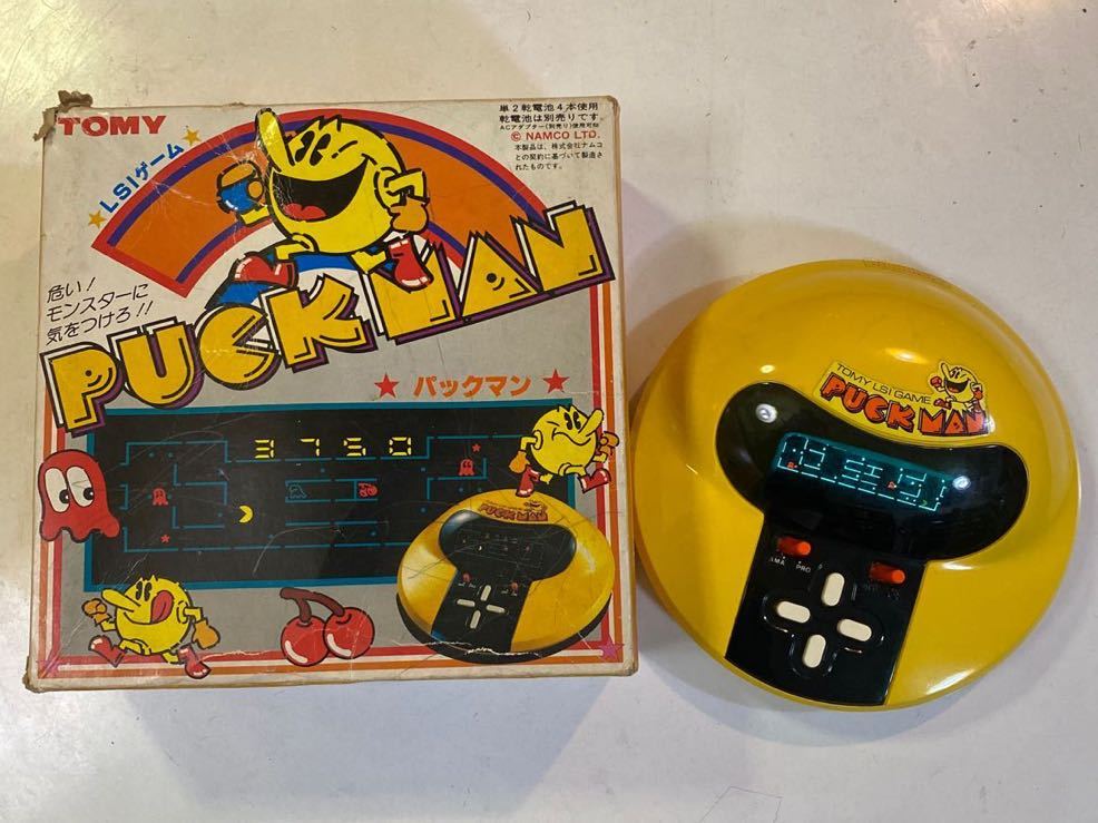 パックマン LSI TOMY 当時物 LSIゲーム トミー GAME レトロ MAN 昭和
