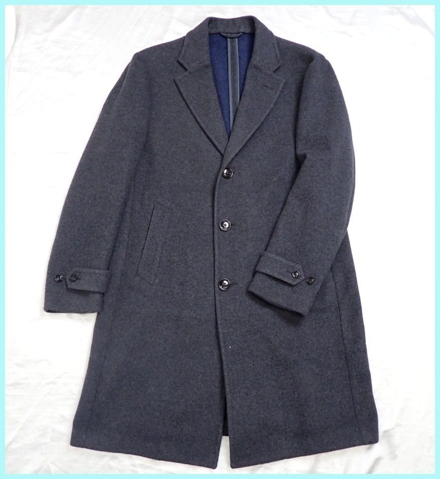 豊富な，定番 試着のみ Ermenegildo Zegna/エルメネジルドゼニア カシミヤ100% コート 48R/メンズL相当/グレー系/アウター/イタリア製&1928300031(エルメネジルド ゼニア)｜売買されたオークション情報、yahooの商 エルメネジルド ゼニア