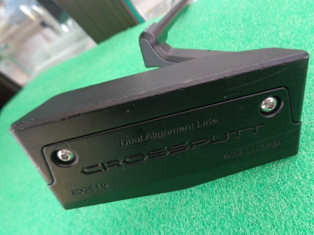 値下▽クロスパット〕CROSSPUTT EDGE1.0 パター 487g34インチ1108