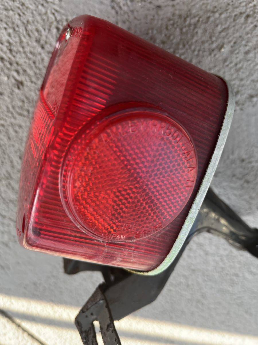 KAWASAKI km90 テールランプ テールレンズ テールライト 当時物 部品