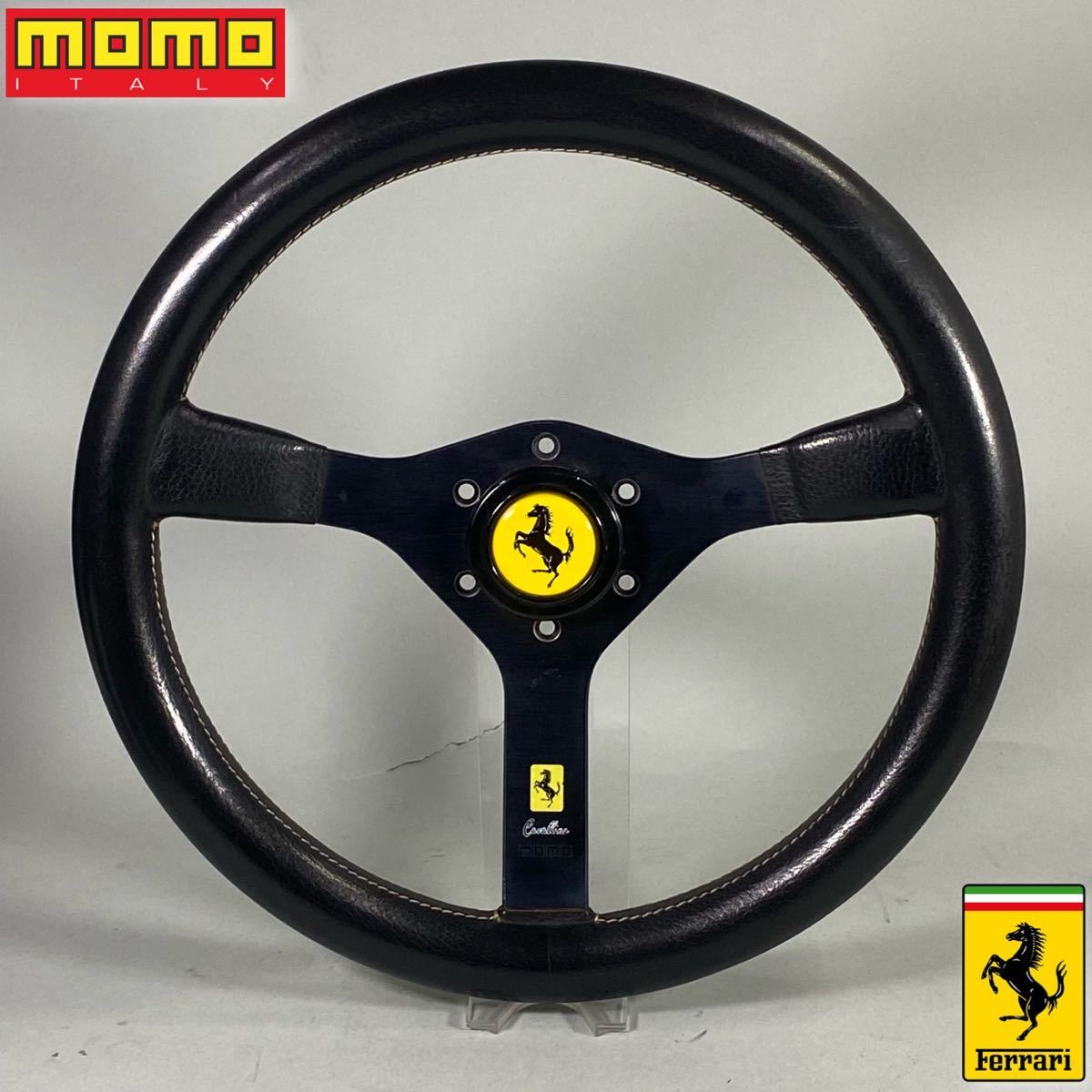 ステアリング MOMO キャバリーノ 当時物 フェラーリ モモ Cavallino
