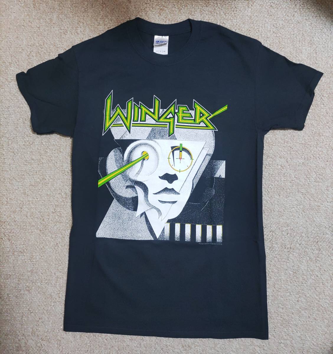 WINGER　ウインガー　Tシャツ　サイズ：M程度　バックプリント無し