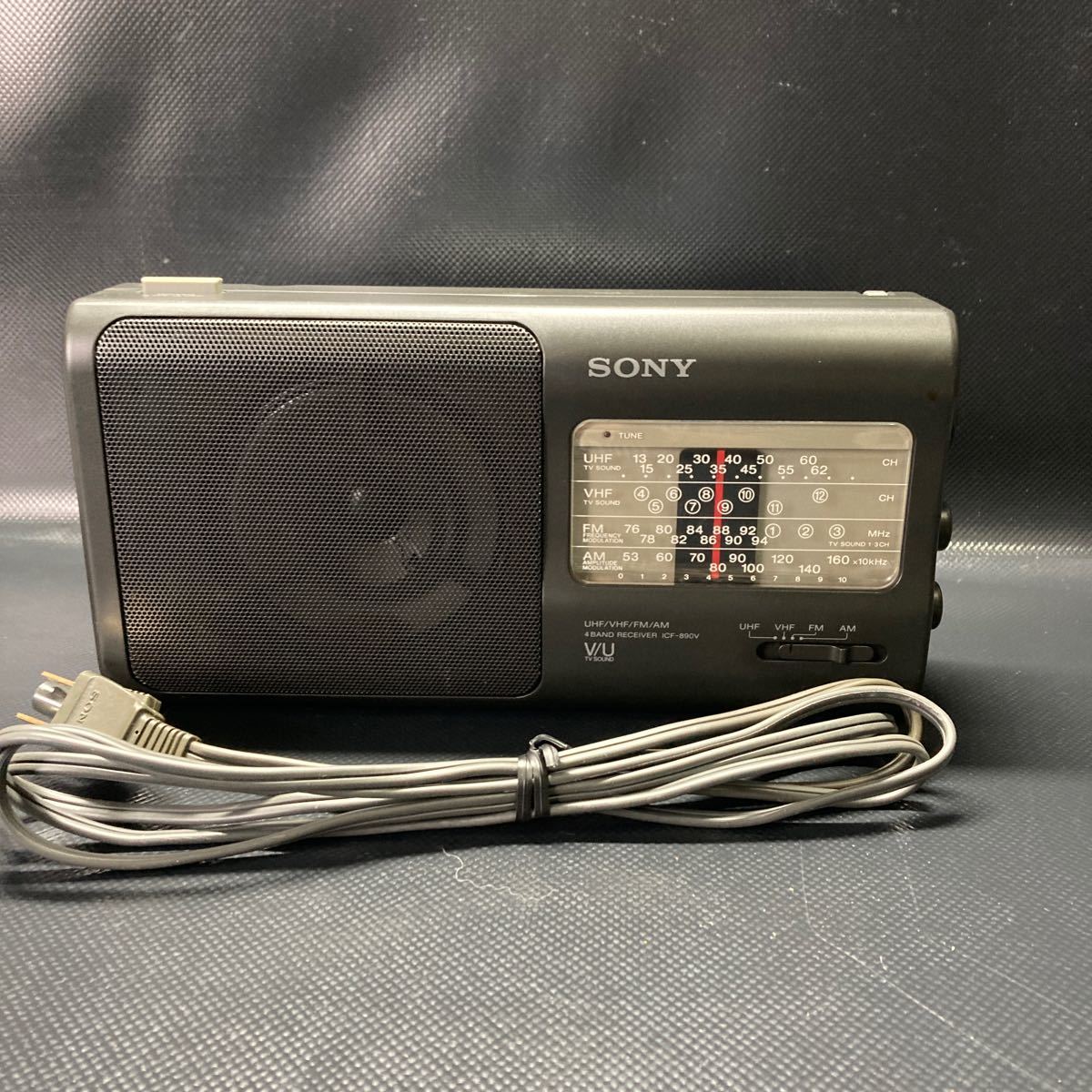 SONY ICF-890V - FM ラジオAM ワイドバンドの通販 by あおぞら