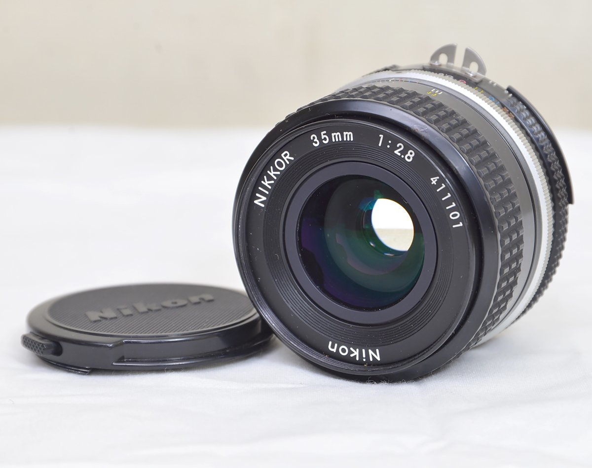 Nikon Ai NIKKOR 35mm F2.8 単焦点 広角レンズ