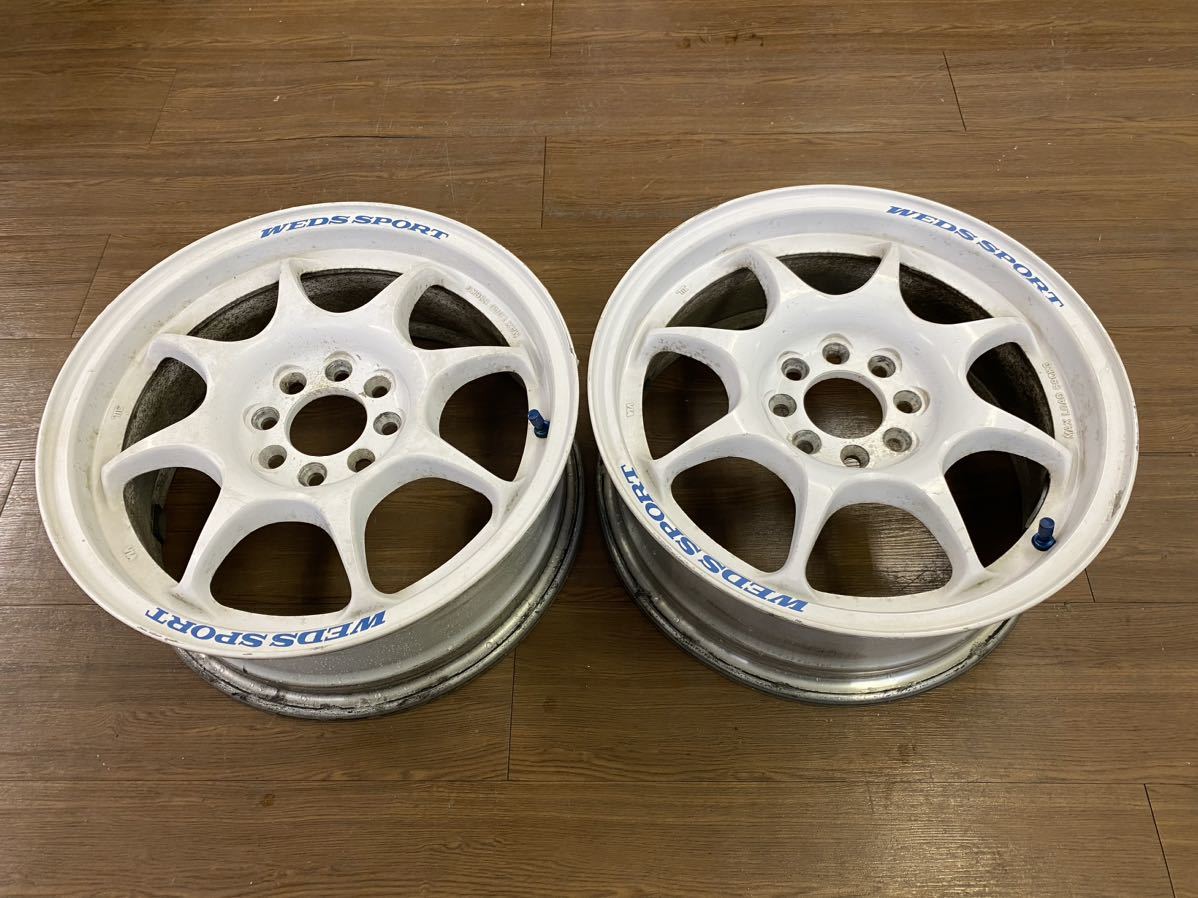 ASAHI TEC WEDS スポーツ 8スポーク 15インチ 6J ET37 PCD 100 4穴