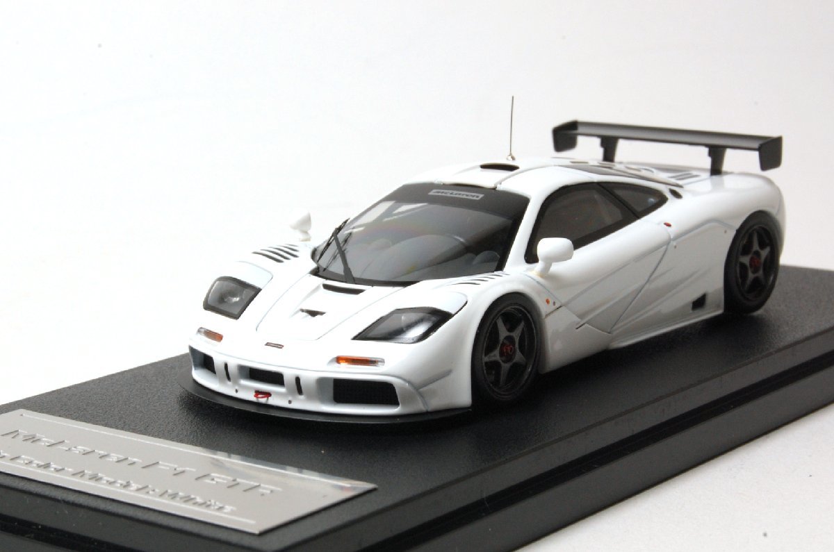 ☆Hpi MIRAGE 1/43 マクラーレン F1 GTR (Plain Color Model : White 