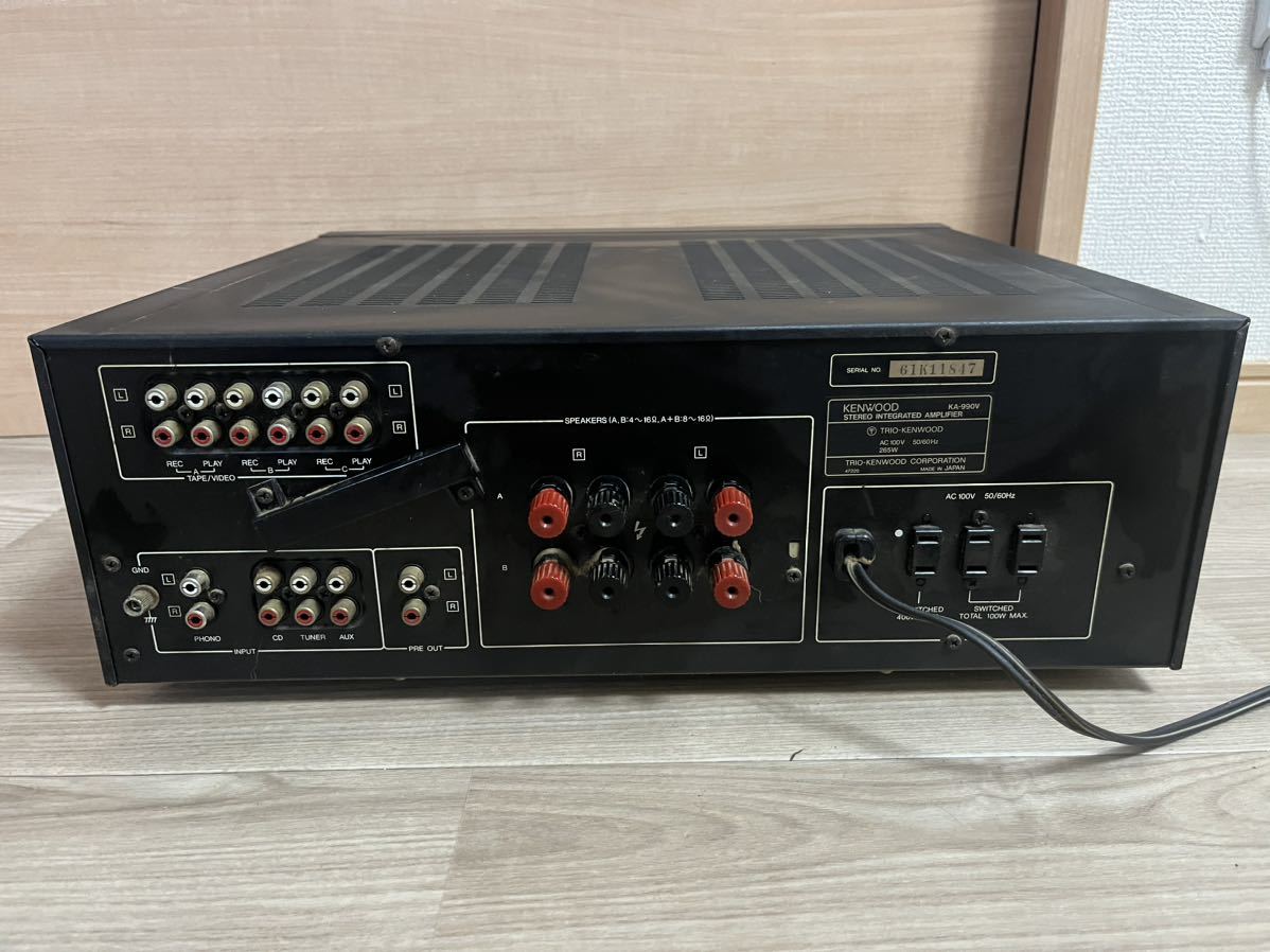 ケンウッド KENWOOD プリメインアンプ KA-990V | - プリメインアンプKA