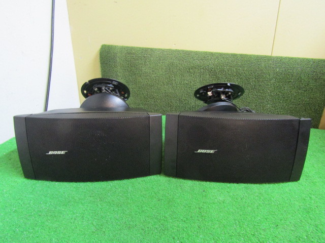 BOSE DS40SE 全天候型スピーカー ブラック ペア 壁掛け Amazon.co.jp: Bose FreeSpace surface-mount loudspeaker with