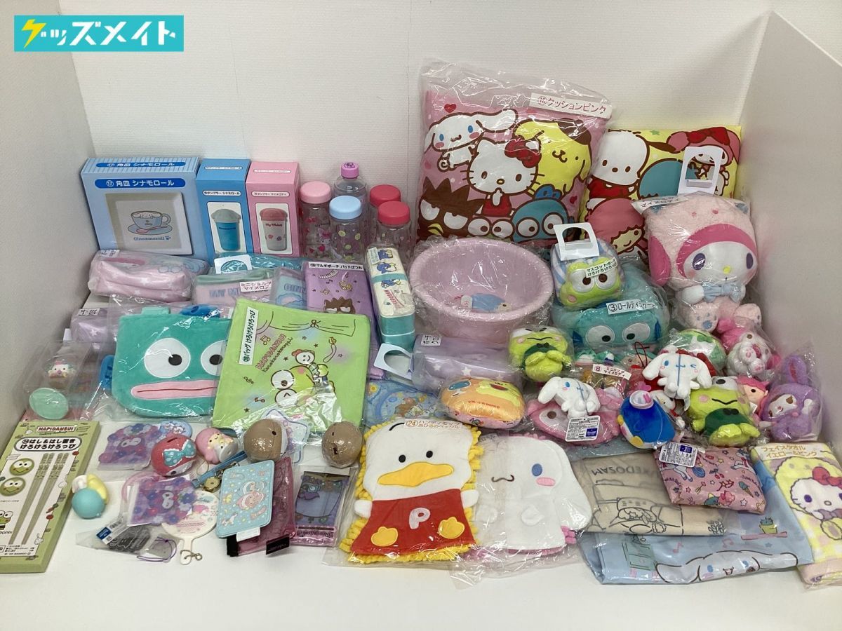 16 D 【同梱不可/現状】 マイメロディ グッズ まとめ売り ぬいぐるみ