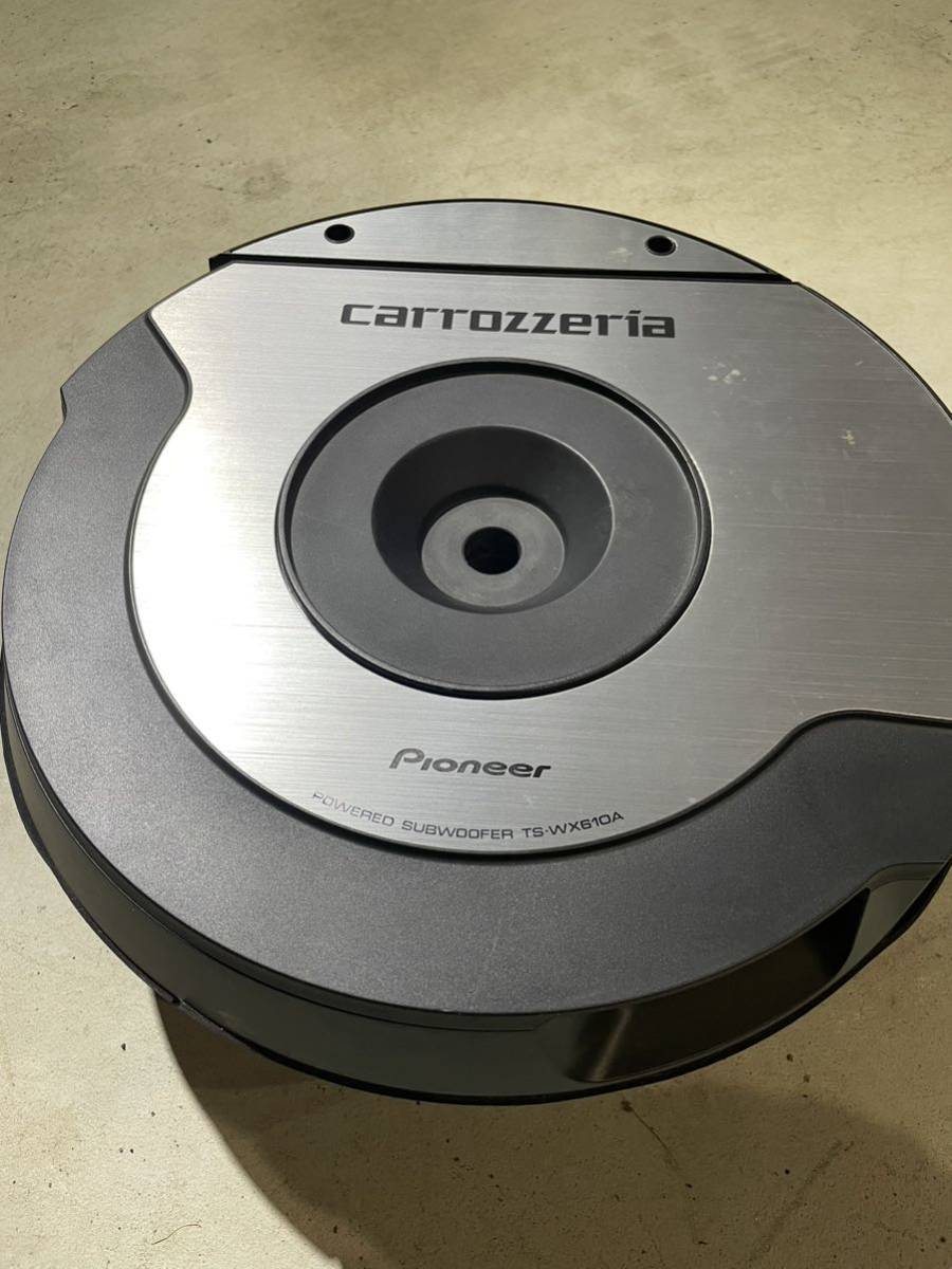 カロッツェリア TS-WX610A サブウーファー 動作確認OK 音出確認OK サブ