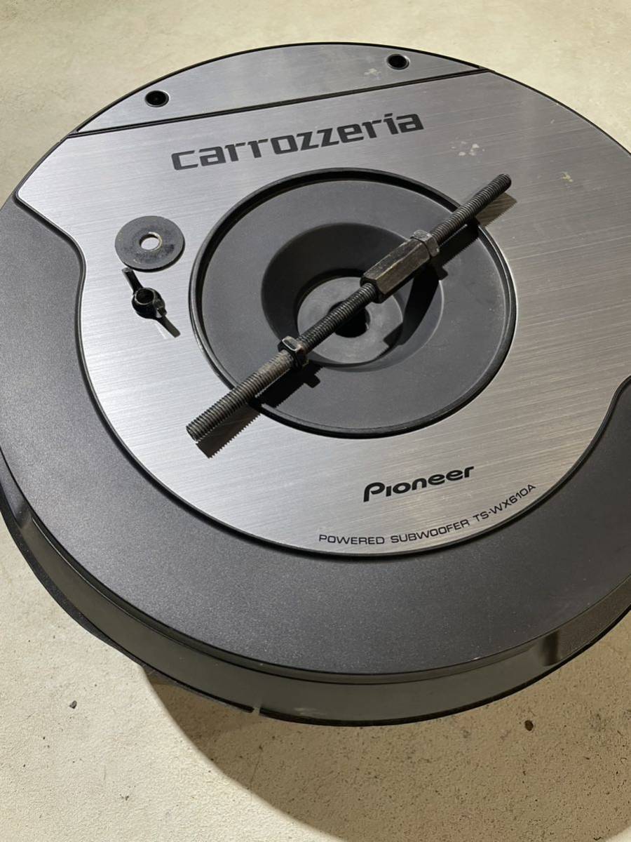 カロッツェリア TS-WX610A サブウーファー 動作確認OK 音出確認OK サブ