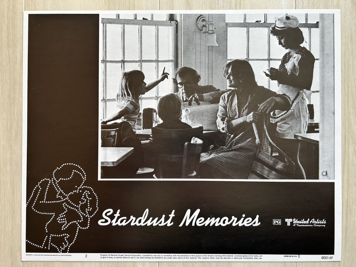 スターダスト メモリー ② 1980 ロビーカードセット 全8枚 USA版
