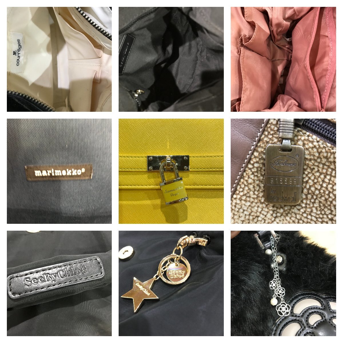 1円 PRADA SeeBy Chloe FURLA プラダ シーバイクロエ フルラ ハンド 