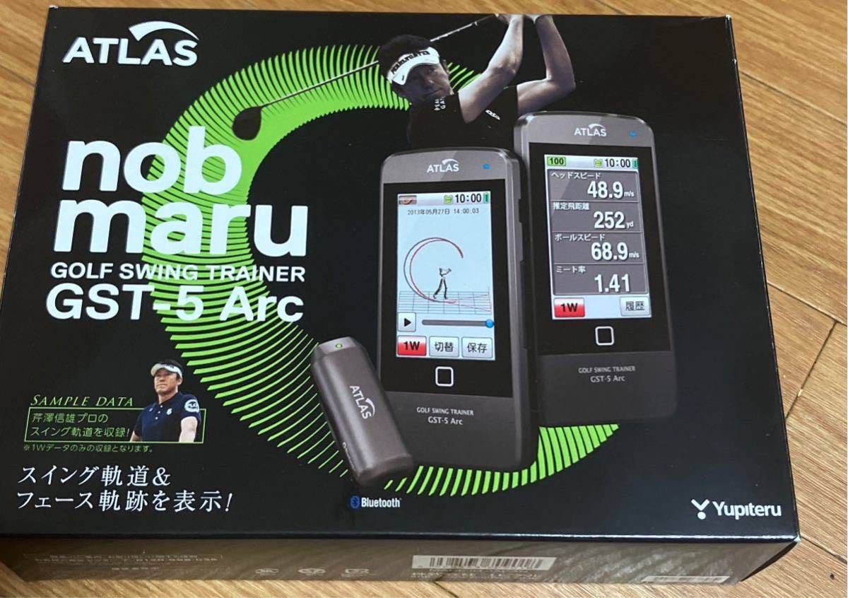 美品アトラス ノブナビゴルフスイングトレーナーGST-5Arc モーション