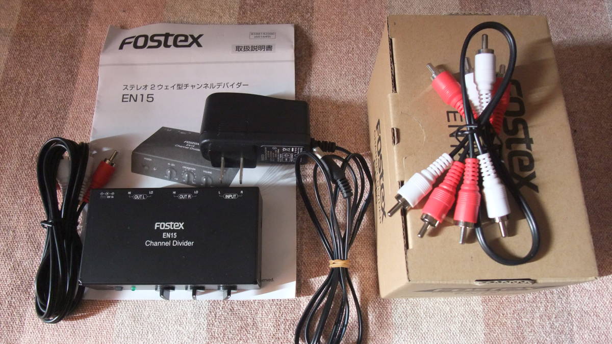 FOSTEX チャンネルデバイダー EN15 EN15 FOSTEX チャンネルデバイダー