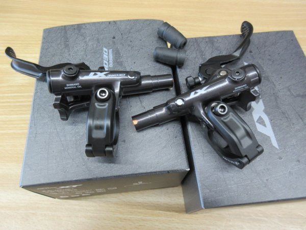 自転車 MTB deore xt 油圧 ディスクブレーキassy