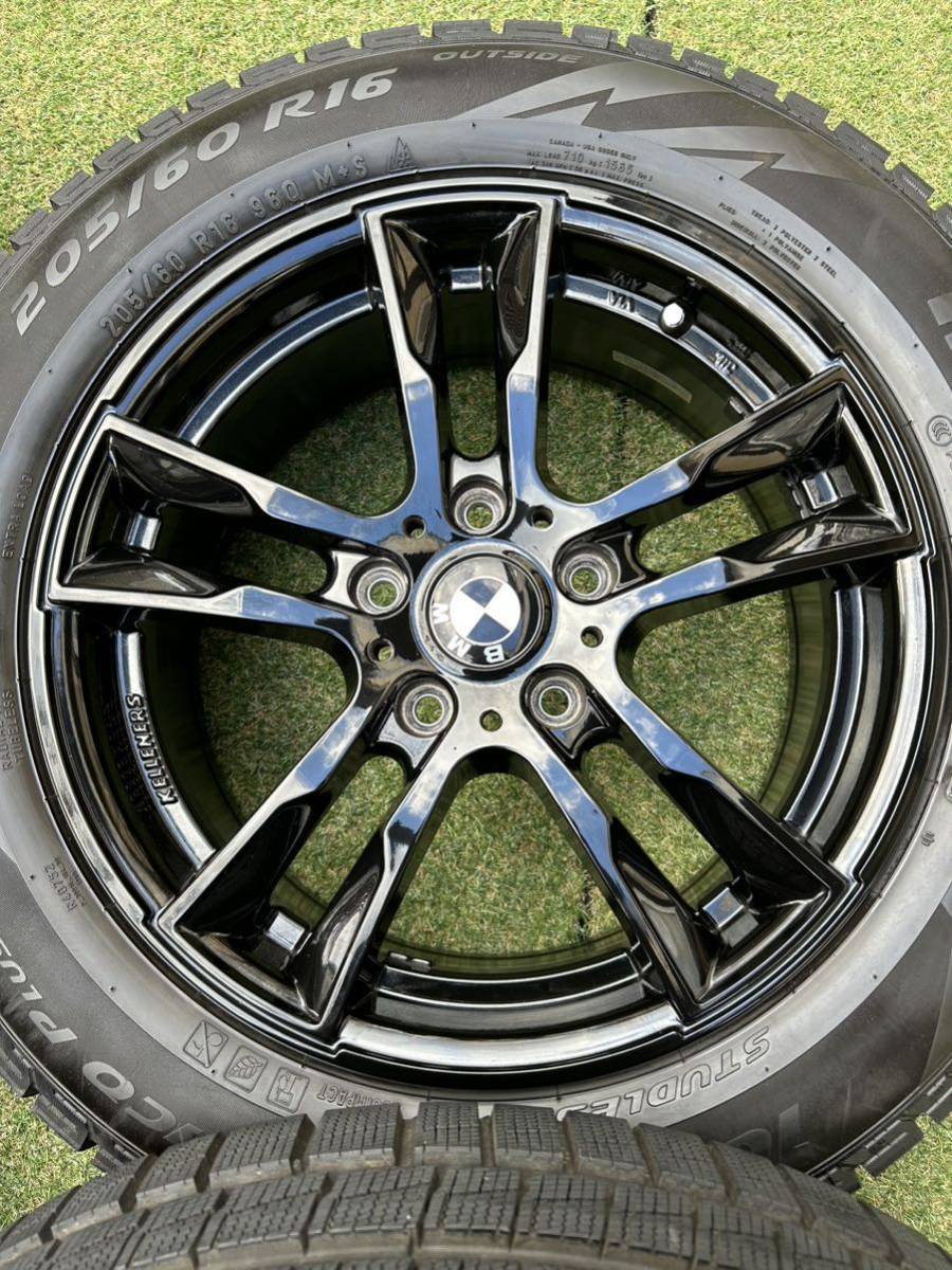 BMW218 アクティブツアラー　グランツアラ－　スタットレスタイヤホイール　16インチ4本 ２シリーズ パーツ情報 ＢＭＷ ２１８ｄ アクティブツアラー:2022～:22BY20:218D アクティブツアラー:2016～2022:2C20:218D
