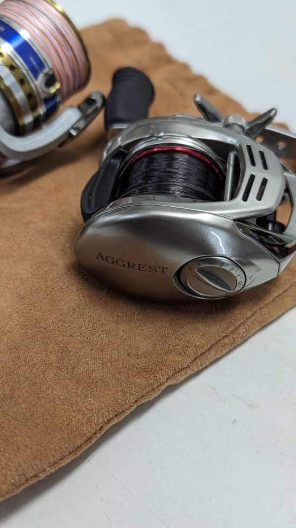 Daiwa ダイワ 100SHL 7.1 AGGREST CREST 2508 ベイトリール スピニング