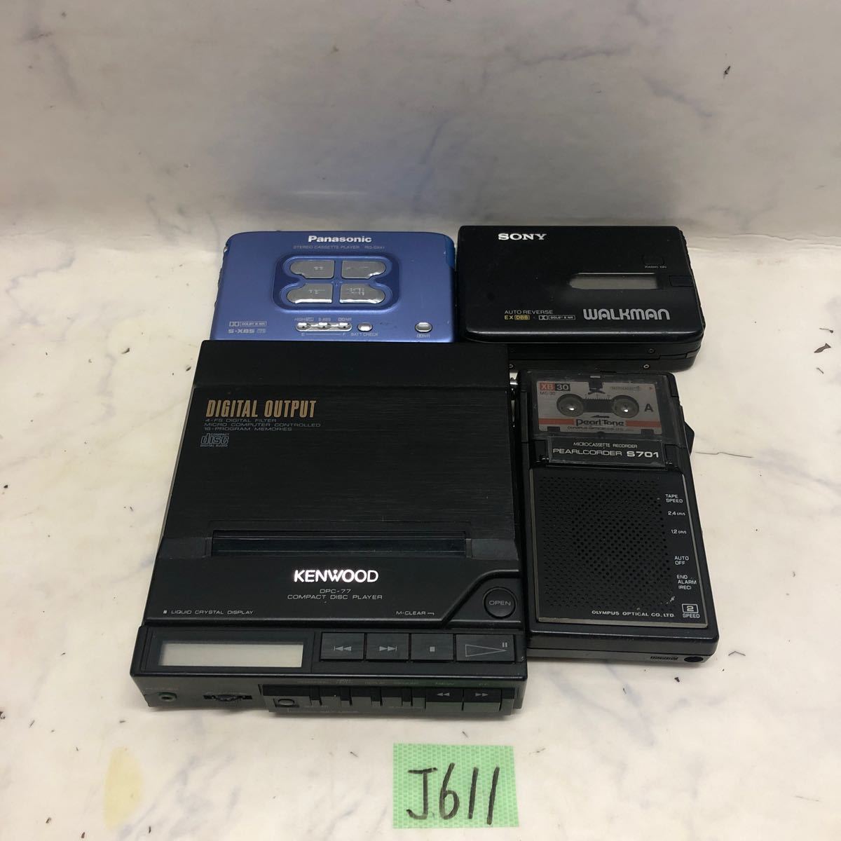 KENWOOD ケンウッド ポータブルCDプレーヤー DPC-77 KENWOOD