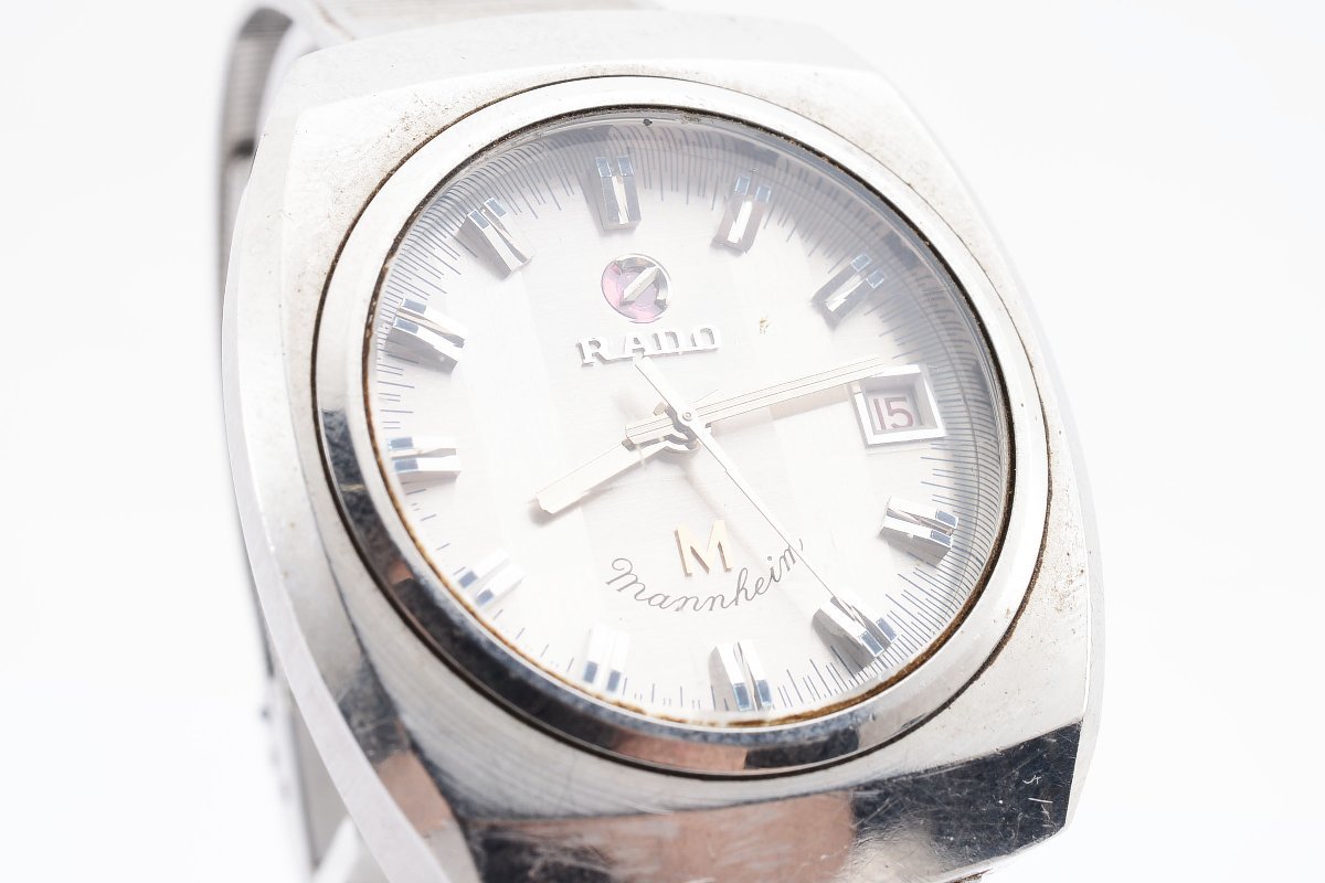 稼働品 ラドー スクエア デイト 自動巻き メンズ 腕時計 RADO 【公式通販】