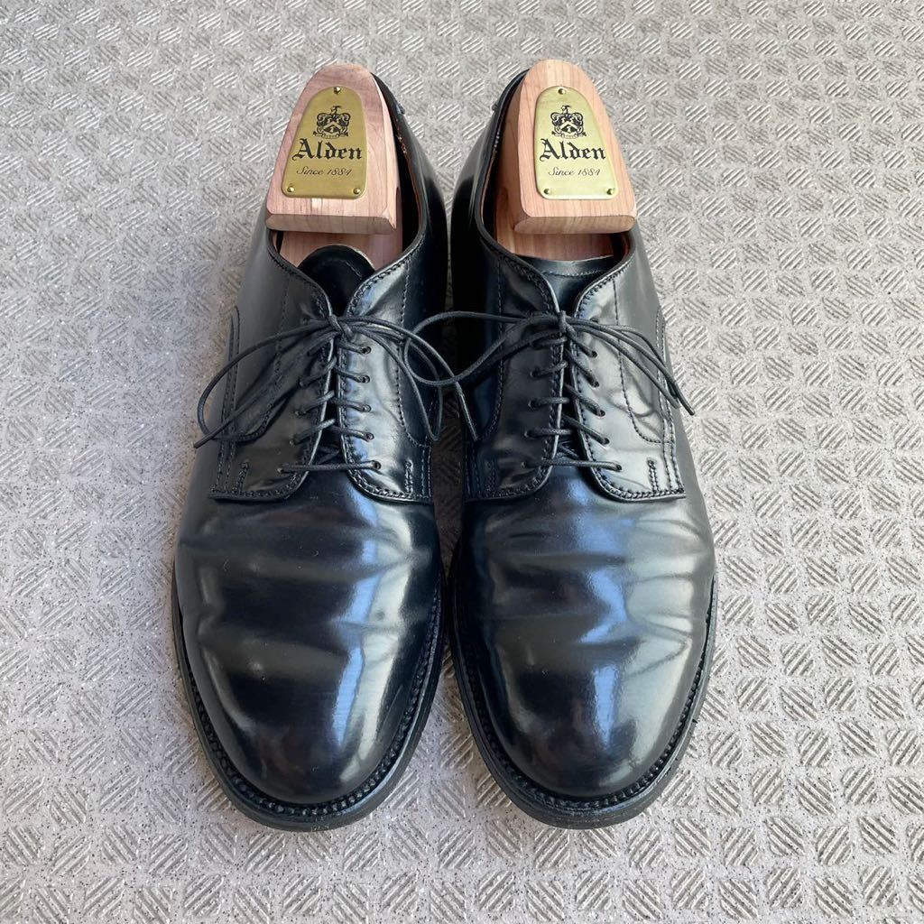 Alden 53511 コードバン モディファイド プレーントゥ 8D ツリー付 Alden 53511 コードバン モディファイド プレーントゥ 8D ツリー付 0