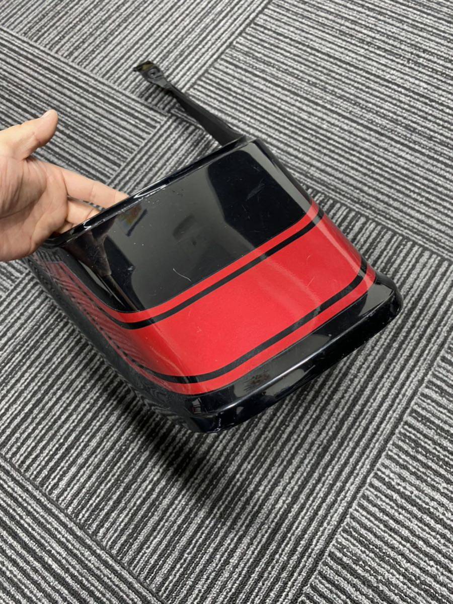ゼファーχ ZR400C 純正 テールカウル 火の玉カラー ブラック レッド 