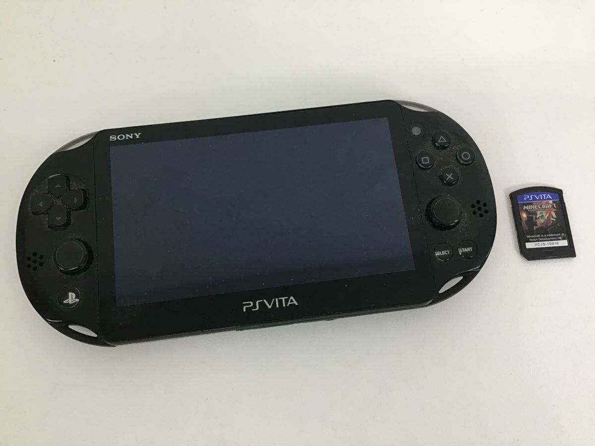 ●営ST350-60　【ソフト付き】　SONY PSVITA 本体 PCH-2000 ソフト　まとめ　マインクラフト　マイクラ　ソニー　