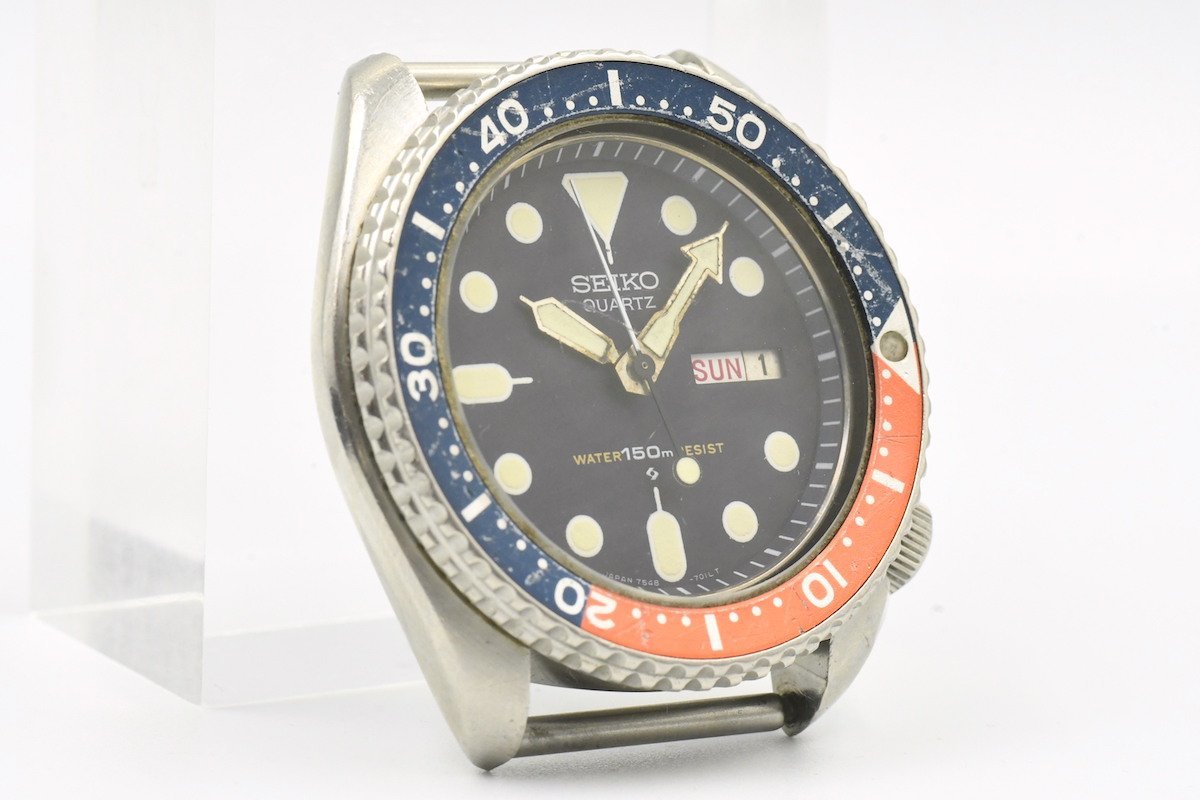7548-700B セイコー ダイバー SEIKO ジャンク クオーツ デイデイト r 