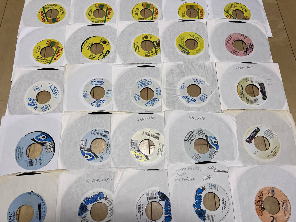 2000年代レゲエ7インチレコードセット 【公式通販】