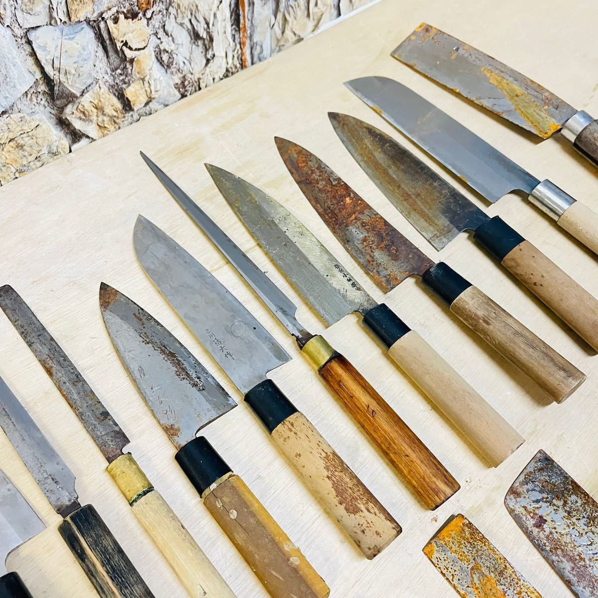 柳刃包丁なしじ | 藤原照康刃物工芸