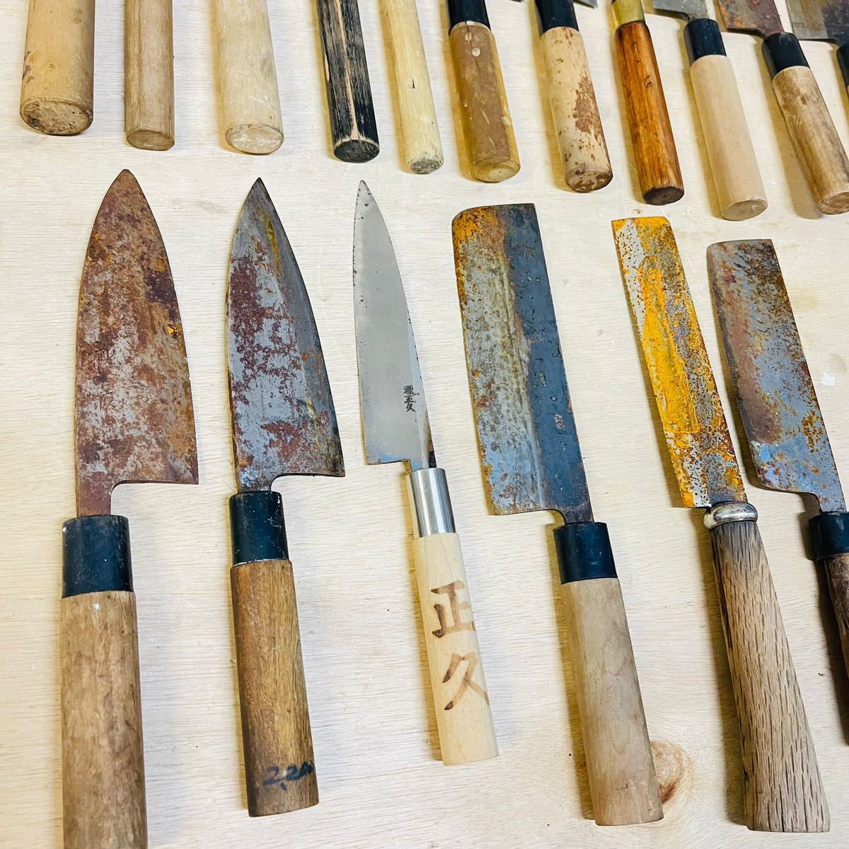 柳刃包丁なしじ | 藤原照康刃物工芸